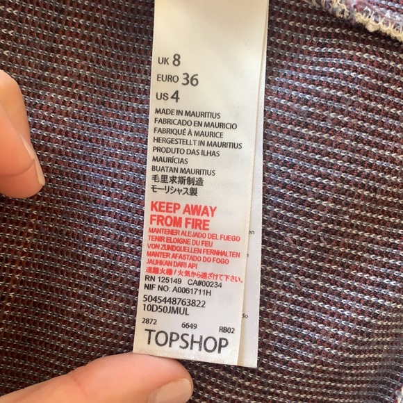 Topshop striped dress - Picture 6 of 7